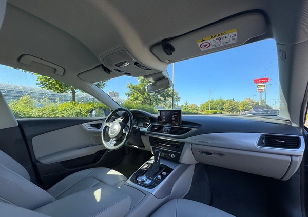 Audi A7 cena 125000 przebieg: 119000, rok produkcji 2016 z Warszawa małe 106
